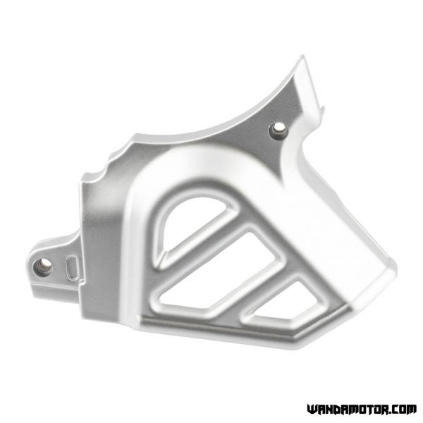 Front sprocket cover Minarelli AM6 plastic silver-2